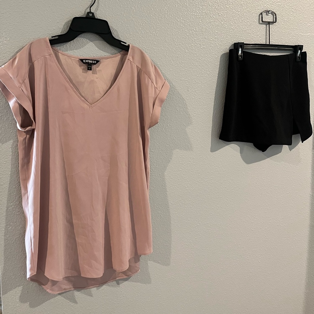 Four pieces of clothing! Skorts sets.